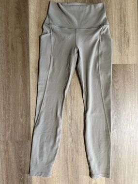 lululemon athletica High-Waist Leggings in Taupe Gray